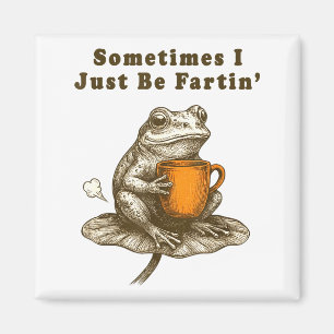 Íman Às vezes eu só estou peidando, Meme de sapo engraç