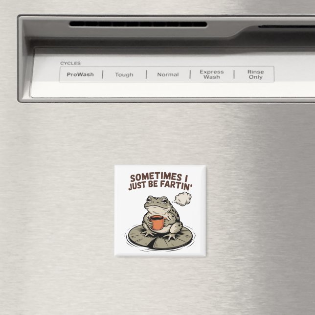 Íman Às vezes eu só estou soltando um sapo engraçado de (In Situ (Dishwasher))
