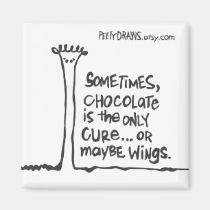 Íman Às vezes o chocolate é a única cura…