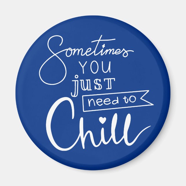 Íman Às Vezes Você Só Precisa Acalmar (Frente)