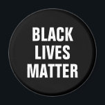 Íman As Vidas Negras Importam<br><div class="desc">Fale contra a violência e o racismo sistêmico contra a comunidade afro-americana com este ímã Black Lives Matter.</div>