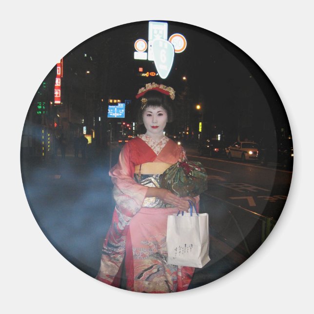 Íman Asakusa Geisha Neo Tokyo (Frente)