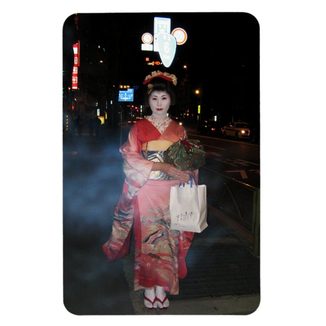 Íman Asakusa Geisha Neo Tokyo (Vertical)