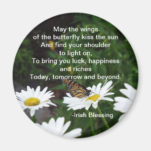Íman Asas do ímã da bênção do Borboleta-Irlandês