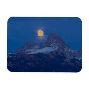 Íman Ascensão de Lua Completa   Grand Teton Driggs, Ida