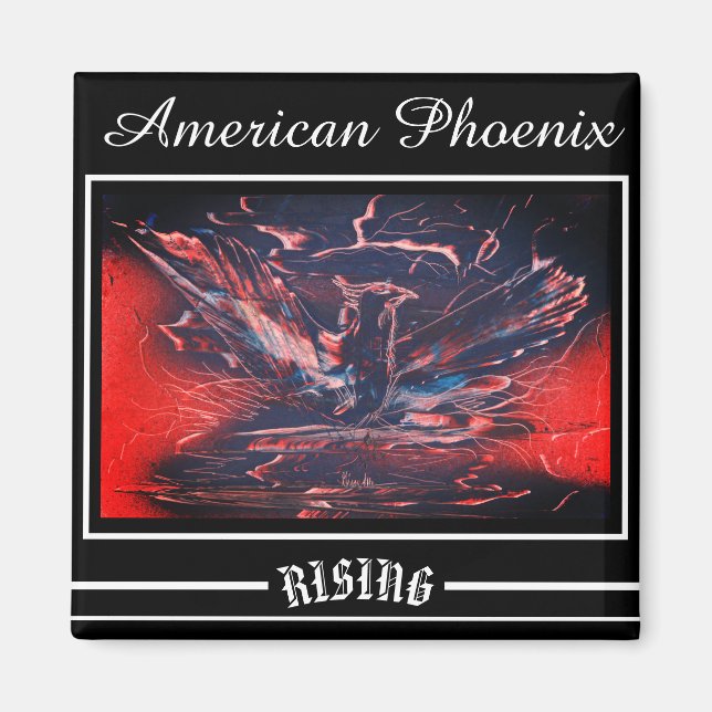 Íman Ascensão Phoenix americana (Frente)