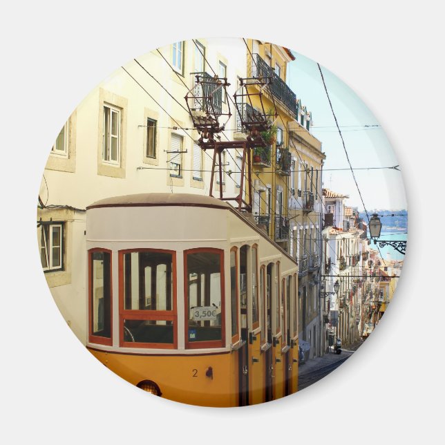 Íman Ascensor da Bica, Lisboa, Portugal (Frente)