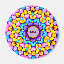 ASHA ~ Padrão personalizado de Páscoa ~ Fractal
