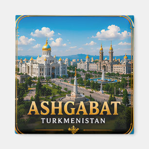 Íman Ashgabat Turcomenistão Ásia Central Viagem 📍