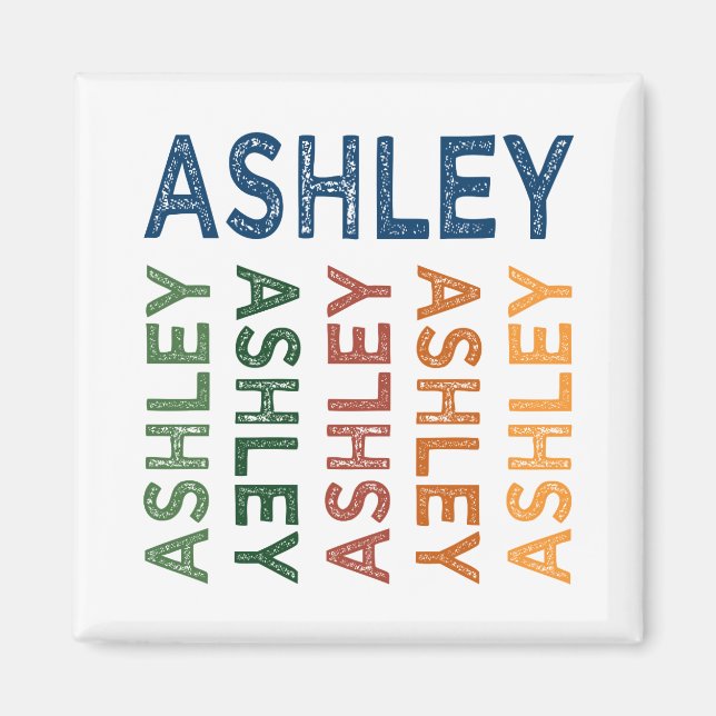 Íman Ashley Cute Colorful (Frente)