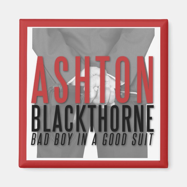 Íman Ashton Blackthorne é "Atraído" a você Magnet! (Frente)