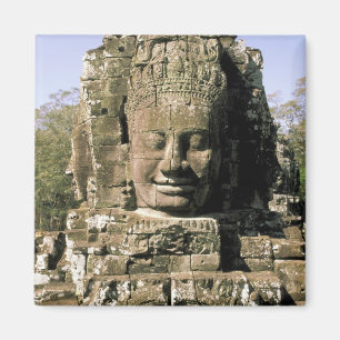Íman Ásia, Camboja, Siem Reap. Angkor Thom, cabeças de