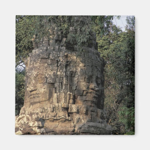 Íman Ásia, Camboja, Siem Reap. Enormes esculturas de pe