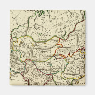 Íman Ásia com limites delineados