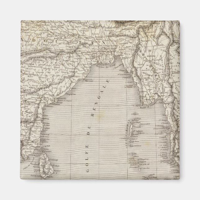 Íman Ásia do Sul, Índia (Frente)