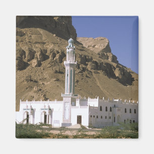 Íman Ásia, Iêmen, Tarim. Mesquita branca.