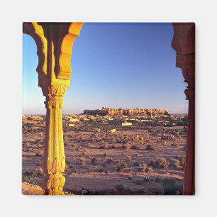 Íman Ásia, Índia, Rajastão, Jaisalmer. A vista de