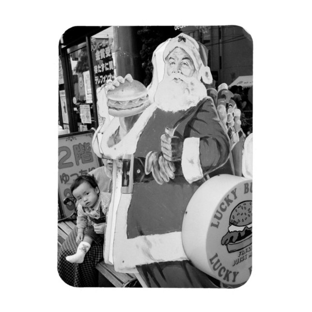 Íman Ásia, Japão, Hakodate. Papai Noel no Japão (Vertical)