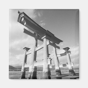 Íman Ásia, Japão, Miyajima. A Porta Torri.