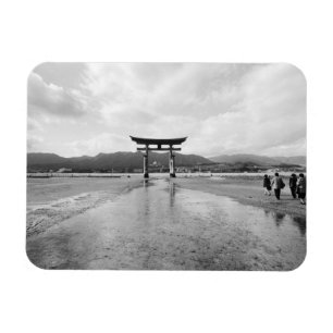 Íman Ásia, Japão, Myajima. O Portão Torri