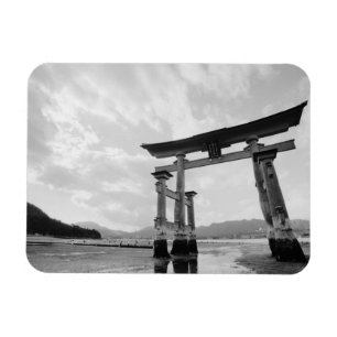 Íman Ásia, Japão, Myajima. Portão Torri 2