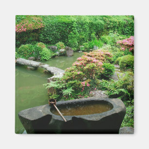 Íman Ásia, Japão, Quioto. Jardim Zen