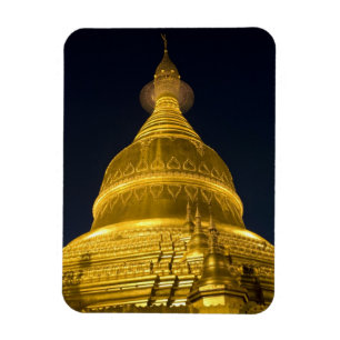 Íman Ásia, Mayanmar, Yangon, templo budista em