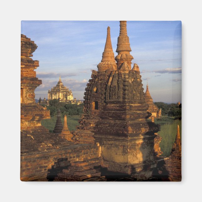 Íman Ásia, Mianmar, Bagan. Antigos templos e (Frente)