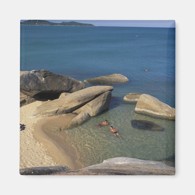 Íman Ásia, Tailândia, Samui. Praia (Frente)