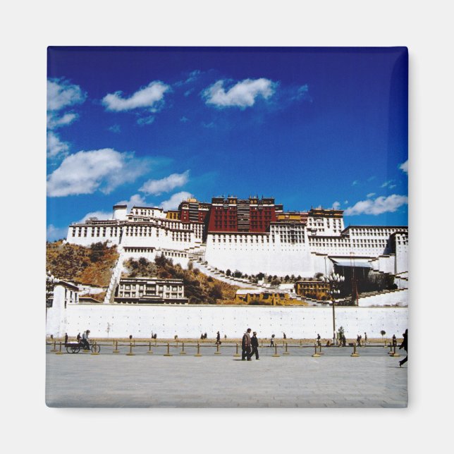 Íman Ásia, Tibete, Lhasa, Palácio de Potala. UNECSO (Frente)