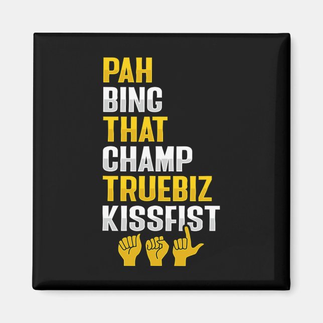 Íman Asl Hand Gesture Deaf Hearing Loss Awareness 8  (Frente)