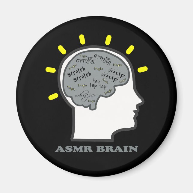 Íman ASMR Brain (Frente)