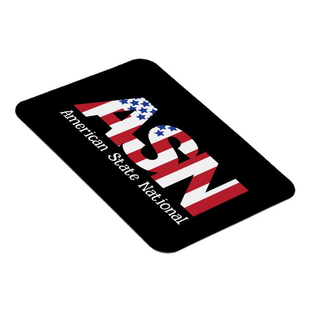 Íman ASN - Nacional do Estado Americano (Lado Direito)