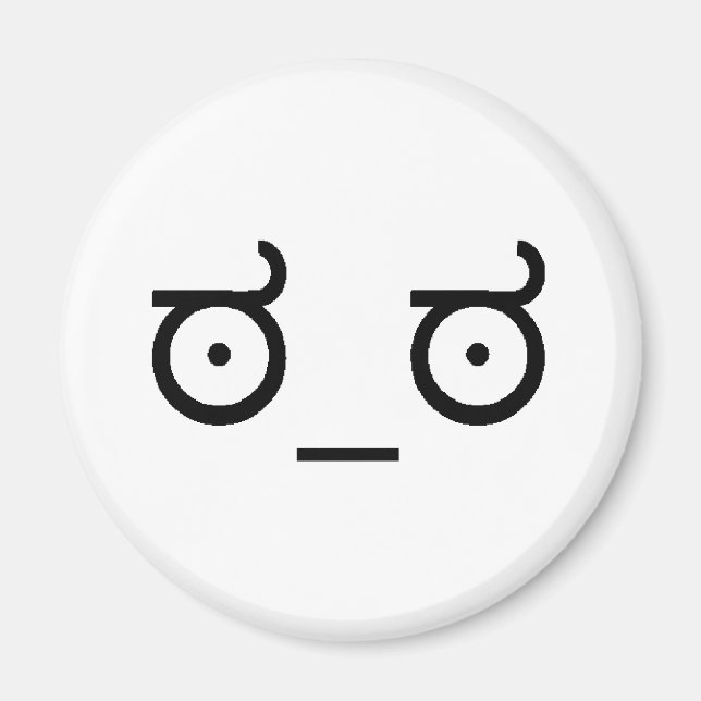 Íman Aspecto De Desaprovação (Frente)