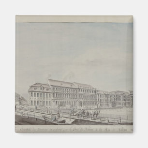 Íman Aspecto ocidental de Wilhelmsplatz, c.1773