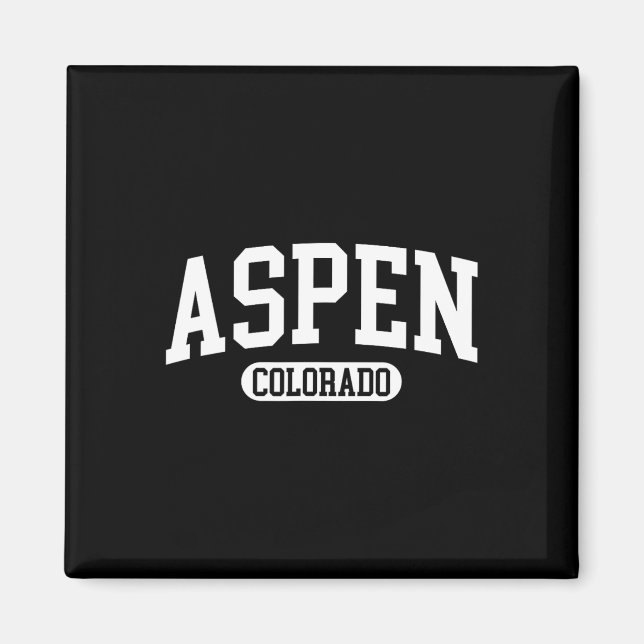Íman Aspen Colorado Ski Gift (Frente)