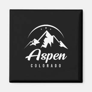Íman Aspen Colorado Ski Resort Skiting Snowboard