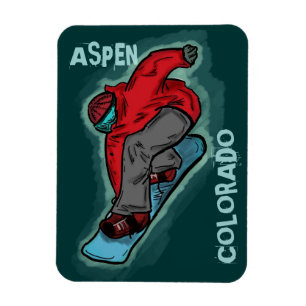 Íman Aspen orla retângulo do Colorado