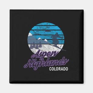 Íman Aspen S Colorado Usa Ski Resort Snowboard