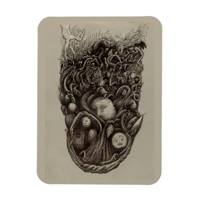 Íman Assalto Psíquico (Vertical)