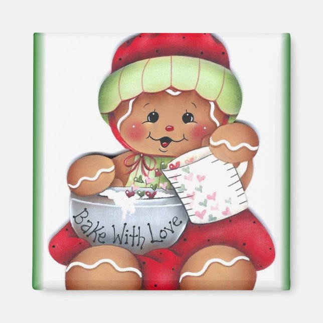 Íman Assar com Pão de Gingerpão de Amor (Frente)