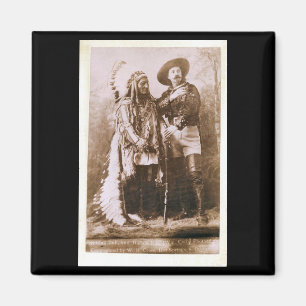 Íman Assento Bull e Buffalo Bill 1895