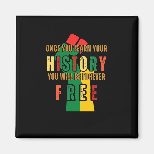 Íman Assim Que Você Aprender Sua História, Você Estará  (Frente)