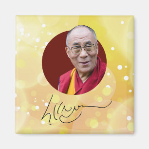 Íman assinatura 14 Dalai Lama