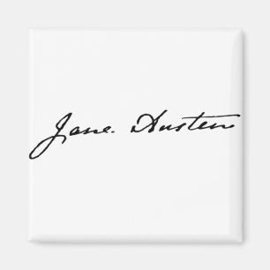 Íman Assinatura de Jane Austen