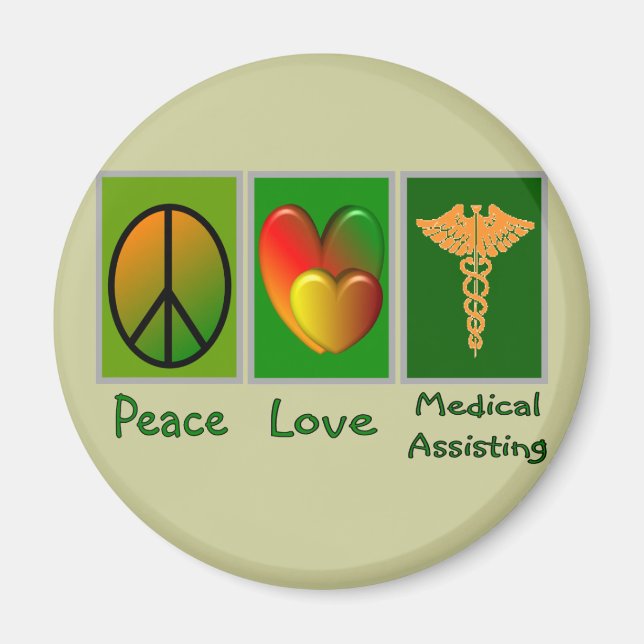 Íman Assistência Médica de Paz e Amor (Frente)