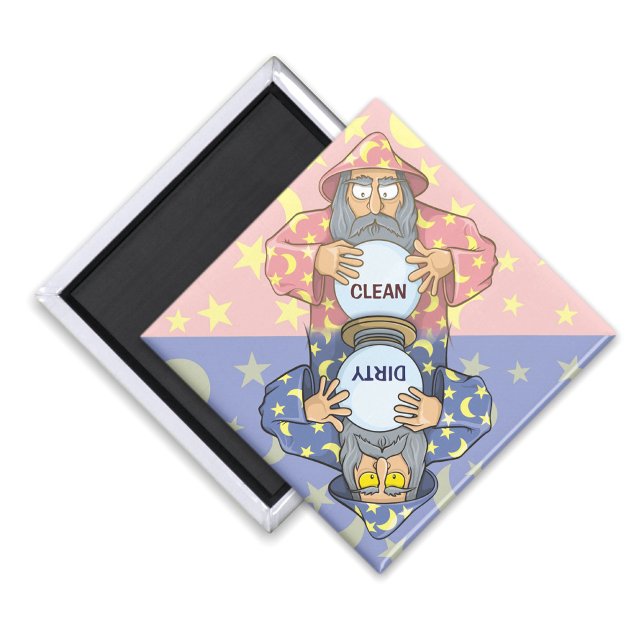 Íman Assistente com o Magnet da máquina de lavar louça  (Criador carregado)