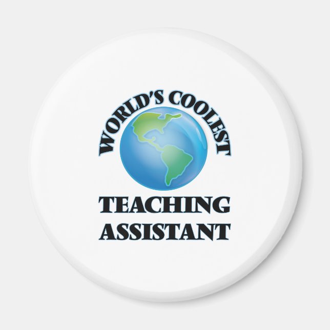 Íman Assistente de Ensino Mais Legal do Mundo (Frente)