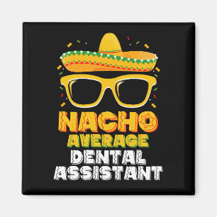 Íman Assistente Dentária Nacho Média Cinco De Mayo