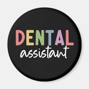 Íman Assistente dentário Presentes para Dentista Assi